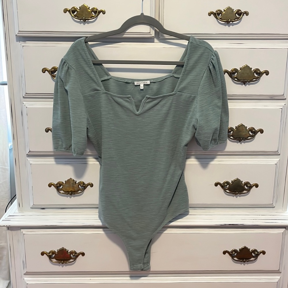BaeVely Green Bodysuit